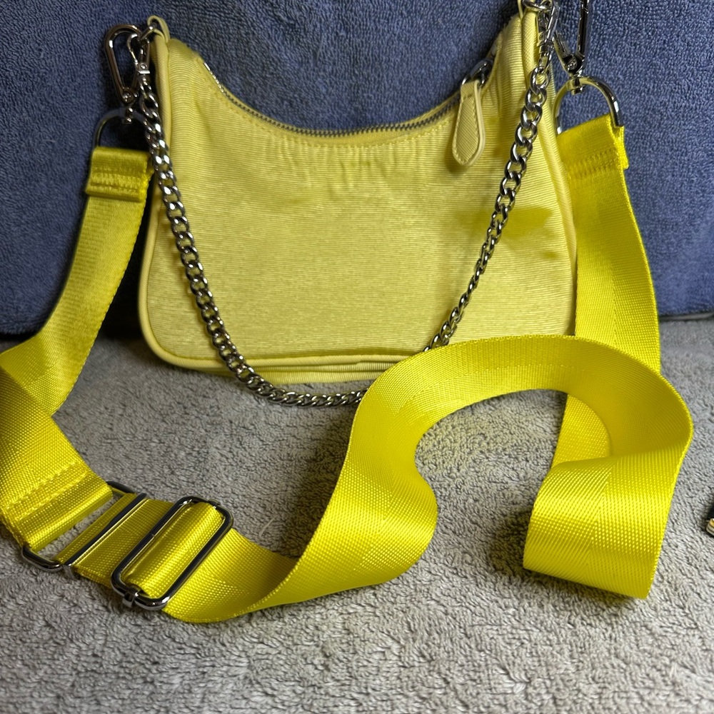 Urban Outfitters Yellow Zip Pouch